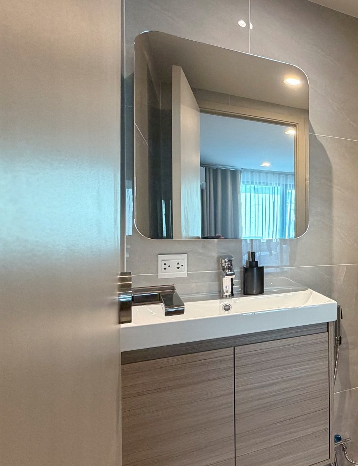 Bathroom of a unit
