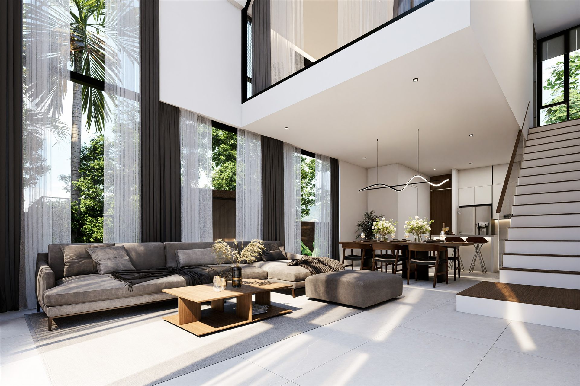 Interior of a villa