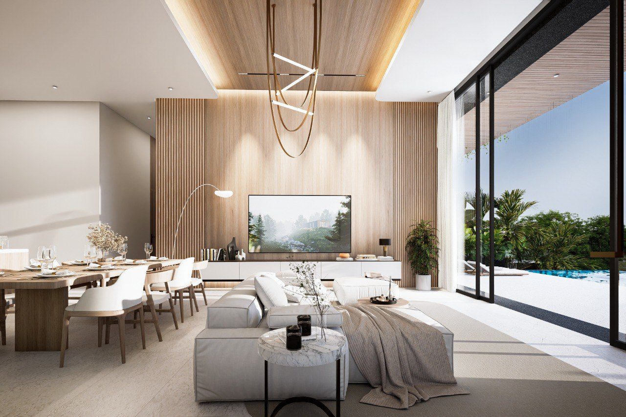 Living area, Villa Type B