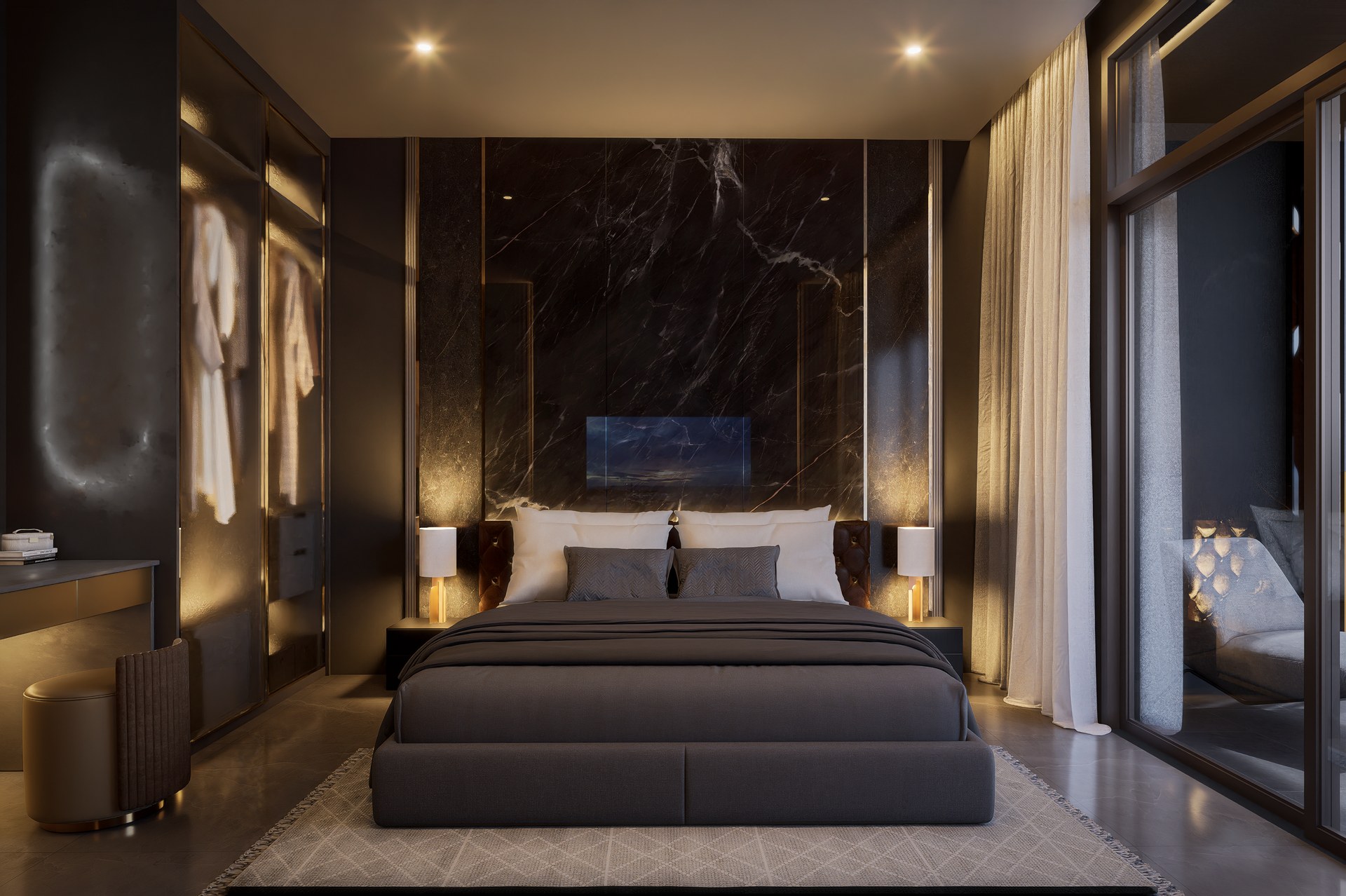 Example bedroom